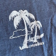 Chubbies The Relaxer Tank Top Mens XXL Navy Blue Graphic The Weekend Has Arrived