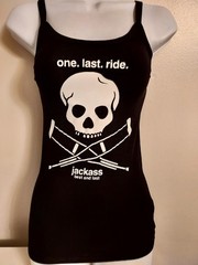 jackass Shirt best and last movie tank top johnny knoxville shirt Viva La Bam