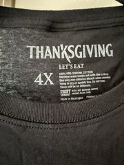Thanksgiving Horror Movie Eli Roth T-Shirt 4XL