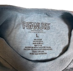 PEANUTS SNOOPY LIGHT BABY BLUE T-SHIRT SIZE LARGE-601