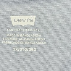 Levi’s Men’s Tee Shirt Size 3X Sky Blue Graphic Logo Relaxed Top Crewneck