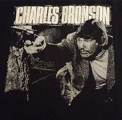Small CHARLES BRONSON T-Shirt. Power violence Punk Hardcore