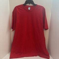 Pacific (4 Pack) Bulk Red 100% Cotton Blank T-Shirt Shirts S-2XL