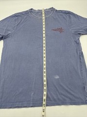 Reel Life T-Shirt Men Large Blue Graphic Print American Flag…#4468