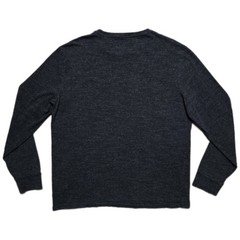 Polo Ralph Lauren Mens L Charcoal Gray Long Sleeve Shirt Custom Slim Fit Pony