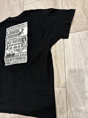 Vintage Single Stitch Junior Brown Concert t-shirt Men’s XL Good Used Condition