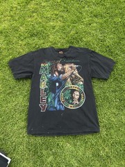 VTG 90s Bob Marley Rap T Shirt Songs Of Freedom- Reggae Concert Tee Size large