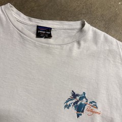 Vintage Patagonia Shirt Mens XL White 90s Art Surf Kayak Nature Mountains USA