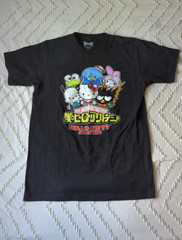 Men’s My Hero Academia x Hello Kitty and Friends Tee Shirt Size Medium