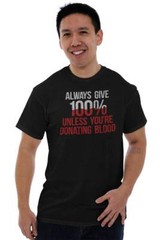 Blood Drive Medical Funny Doctor Nurse Gift Womens or Mens Crewneck T Shirt Tee