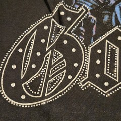 Godspeed NY Space Tour Astronaut All-Over Tee Black Mens Small NWT Rhinestone…