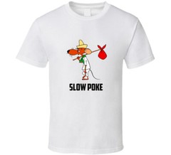 Slow Poke Cartoon Character Cool Fan T Shirt