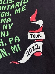 2012 Wiz Khalifa Under The Influence Tour womens T-shirt size medium hip hop