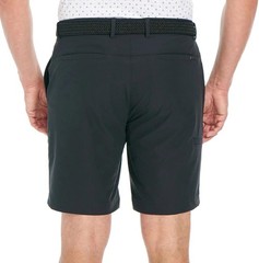 Greg Norman Men’s Stretch Flat Front Lightweight Short – 4-Way 30, Black