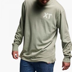 XTRATUF Men’s Long Sleeve Tee Iceberg Green – XALS300, Iceberg Green
