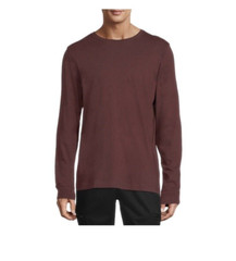 George Mens Chianti Long Sleeve Stretch Crew Neck T-Shirt S (34-36) Chest 39″NWT