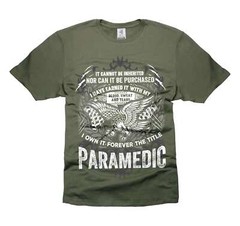 Paramedic Patriotic Shirt Paramedic Gifts Paramedic EMT Shirts Unisex Shirt