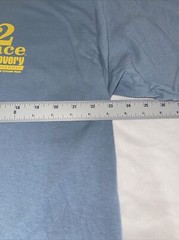 race to replace discovery channel pro cycling team blue T-shirt size extra-large