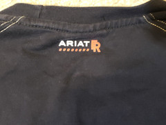 Ariat FR Work Shirt Crewneck Long Sleeve Navy Flame Resistant CAT2 2112 Men XL