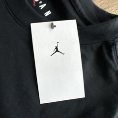 NWT Nike Jordan Mens Med Flight Essentials Plaid Jumpman 100% Cotton FZ1977-010
