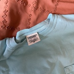 Comfort Colors Men’s M Blue Long Sleeve Pocket Tee Tipsy Mermaid Graphic 6014