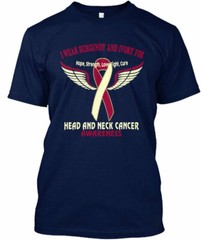 Raise Awareness Of Head And Neck Cancer – I Wear T-Shirt