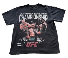 UFC Ultimate Fighting Championship Promo AOP T-Shirt Sz Large Double Sided