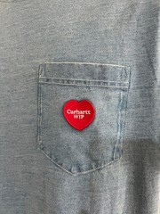 CARHARTT Ingo T Shirt Top Size XS S M L & XL Relaxed Fit Pocket Light Blue NEW