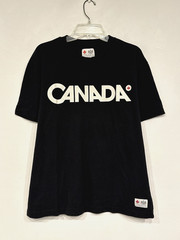 Vintage Hudson’s Bay Co ‘Canada’ Winter Olympics Tee Men’s Sz Large Bankrupt HBC