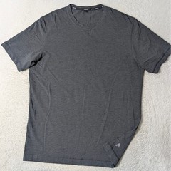 Public Rec Go-To Tee Mens L Charcoal Gray Stretch Pima Cotton Lyocell