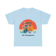 Customise Your Own Photo Unisex T-shirt – Retro Vintage Style