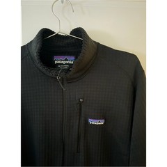 Patagonia Black Quarter-Zip Fleece Pullover