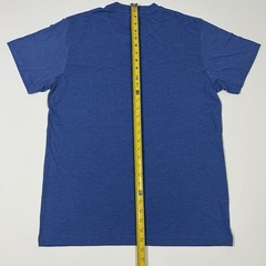 Homage Graphic T Shirt Blue If You Ain’t First You’re Last Mens Large Tee