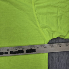 Walls Hi Vis Shirt Large Yellow Short Sleeve Tee Moisture Wick Anti Odor Rugged