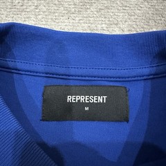 REPRESENT Owners’ Club Medium Blue Crew Neck T Shirt Powered By Enthusiasts