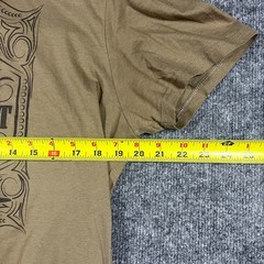 Vintage District T Shirt Mens Large Beige No Bull Earnhardt Graphic Print Cotton