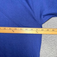 The 7 Line Shea Stadium Blueprint T Shirt Mens 3XL XXXL Blue NY Mets 2-Sided Tee
