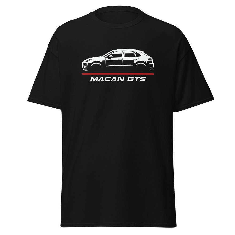 Macan GTS Twin Power Turbo Performance Utility SUV Graphic Tee T-Shirt Gift
