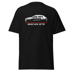 Macan GTS Twin Power Turbo Performance Utility SUV Graphic Tee T-Shirt Gift