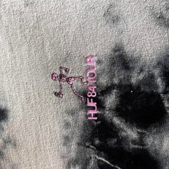 HUF Worldwide Tie Dye Graphic Tee Shirt Size Medium