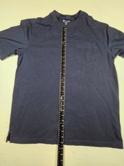 Duluth Trading Co Longtail T Men’s Short Sleeve Pocket T-Shirt Navy Blue Size M