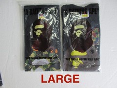 LOT OF 6 Assorted Sizes & Styles Bape By A Bathing Ape Tee T-Shirt S, M, L, XL