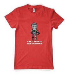 IG-11 I Will Initiate Self Destruct Mando Personalised Unisex Adult T Shirt