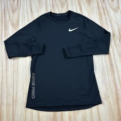 Nike Pro Pinwheel Thick Winter Long Sleeve Base Layer Black Size Large Warm