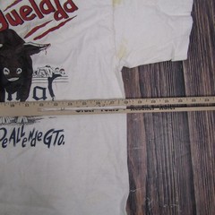 San Miguelada Shirt Mens Medium White San Miguel De Allende Mexico Bull Beer Tee