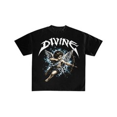 Divine Cupid Angel Graphic Tee