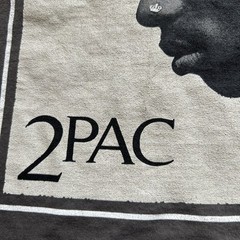 2 Pac Shirt Men Large Short Sleeve Gray Crew Neck Rap Hip Hop West Coast