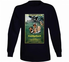Caddyshack Movie Poster Vintage Retro T Shirt