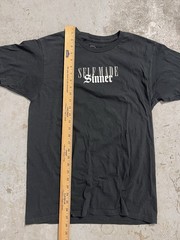 Eighty Eight T-shirt SELF MADE SINNER 🖤Gothic Cherub Angel🪽 Halloween SZ M BLK