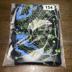 Vintage Brazil Map Graphic Single Stitch Brasilla Black Size Large 100% Cotton